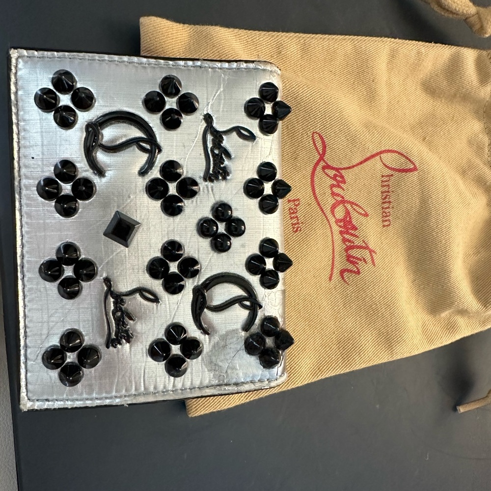 Christian Louboutin Wallet Metallic